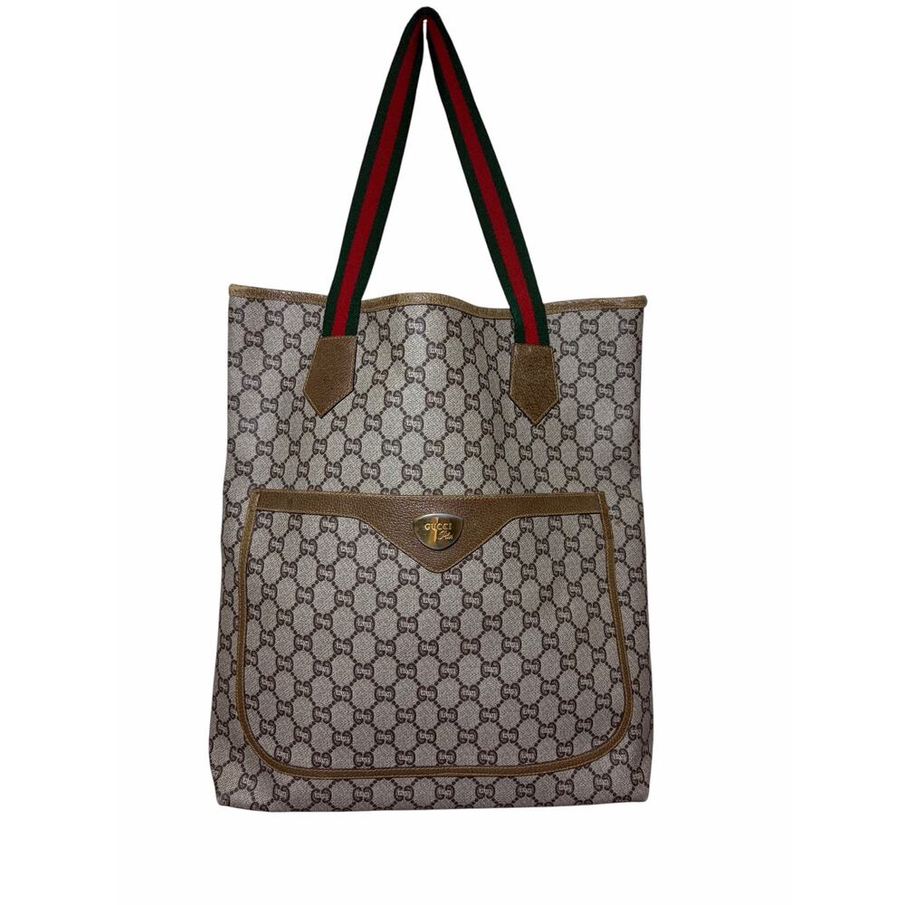 Gucci Vintage Plus GG Wen Monogram Bag with Authenticity Certificate